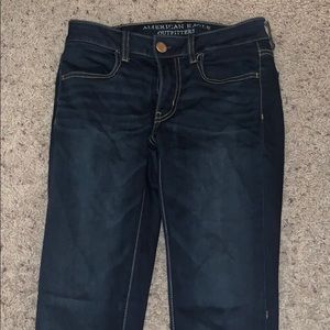 Blue jeans American eagle